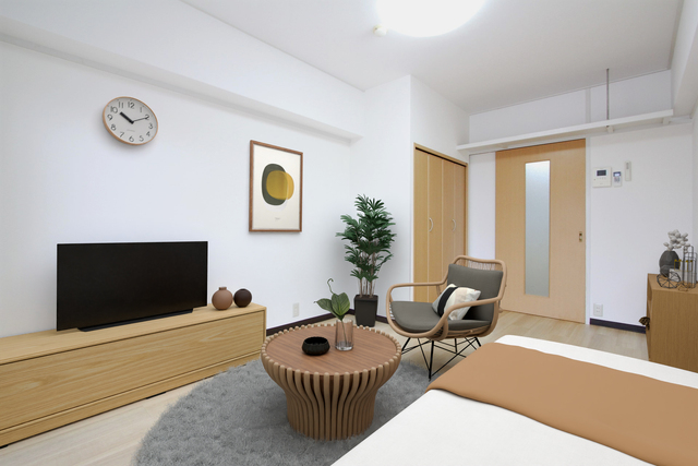 居室・リビング　イメージ画像につき、画像内家具家電は付帯設備ではございません