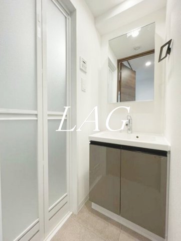 洗面設備　洗面台です。