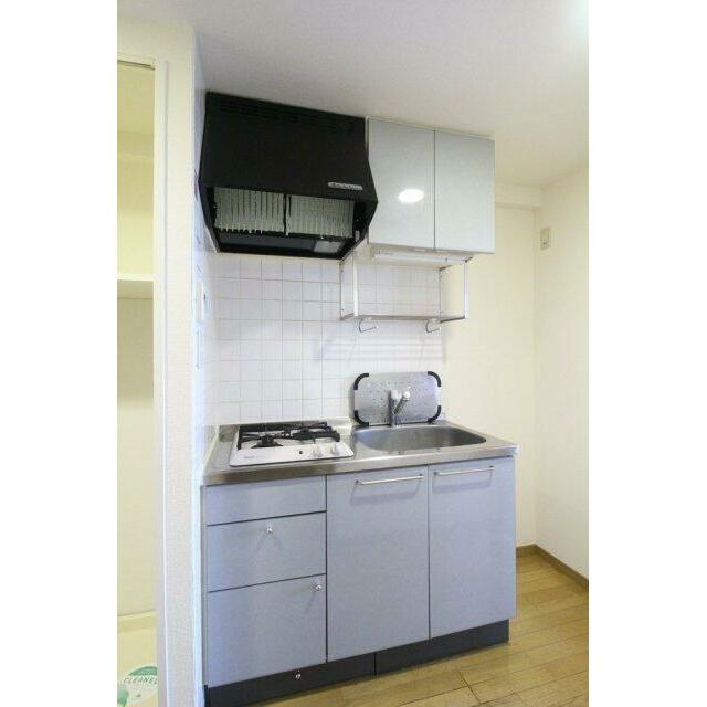 キッチン　システムキッチン（2口ガスコンロ）