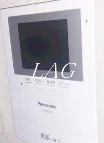 セキュリティ　モニター付きインターホンです。