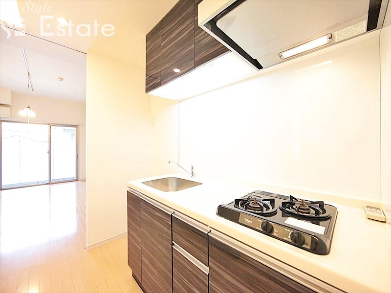 キッチン　システムキッチン　2口コンロ