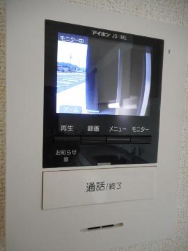 セキュリティ　カメラ付インターホン