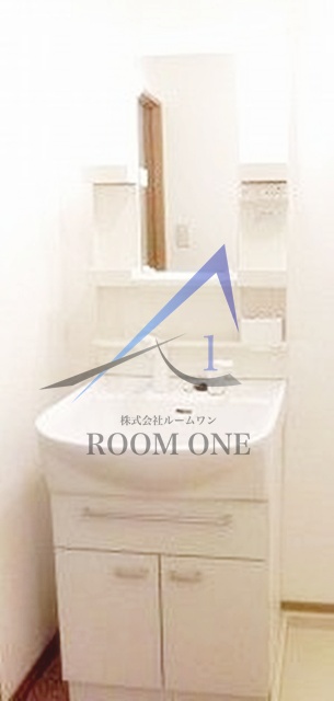 洗面設備　洗面台です。