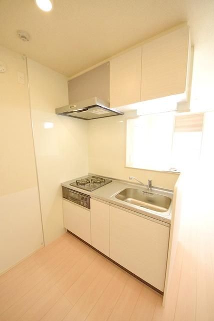 キッチン　グリル付きガス2口人気のカウンターキッチン