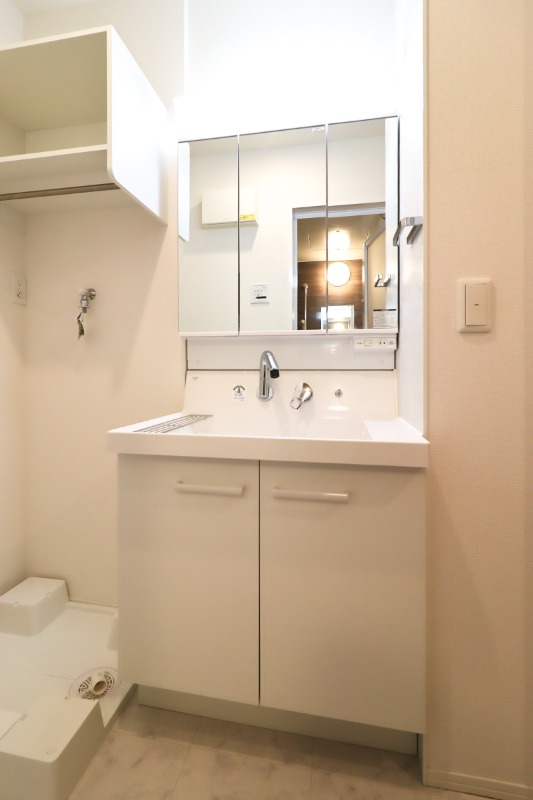 洗面設備　図面と現状に相違がある場合には現状を優先