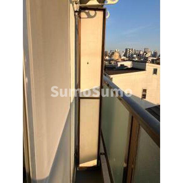 バルコニー　お洗濯にも便利なバルコニー付き