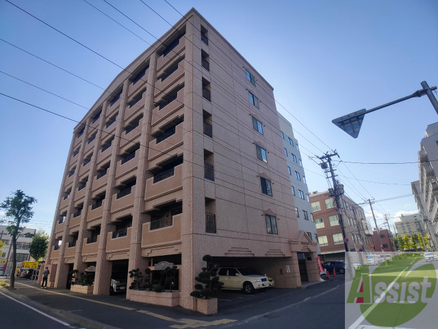 建物外観　札幌市中央区南３条西「セゾンドブランシェ南３条」