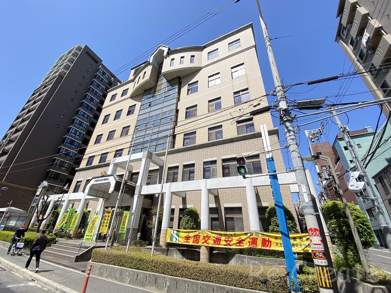 警察署・交番　大阪府天王寺警察署（警察署・交番）まで597m