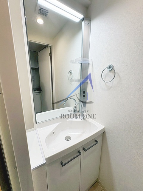 洗面設備　洗面台です。