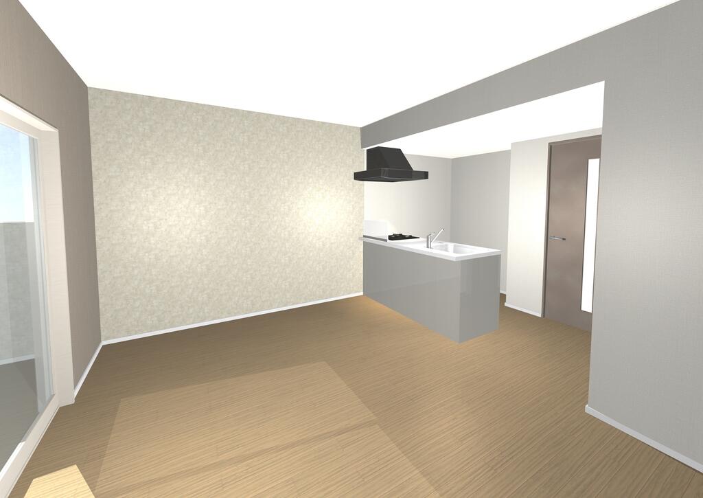 居室・リビング　内観パースになります