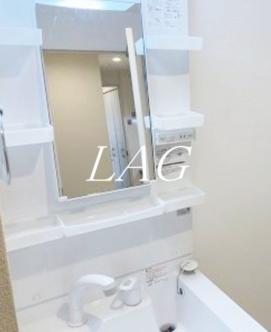 洗面設備　洗面台です。