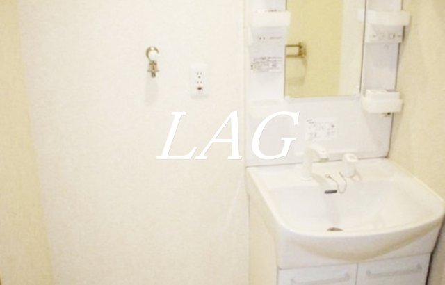 洗面設備　洗面台です。