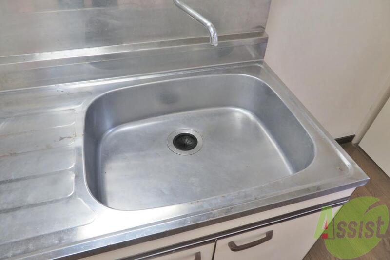 洗面設備　洗面、歯磨きはこちらでお願いしますー。