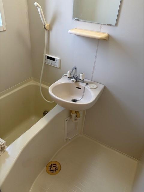 バス・シャワールーム　コンパクトで使いやすいお風呂です