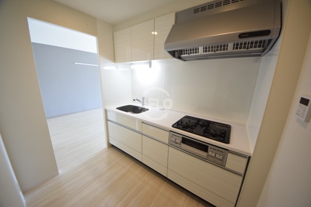 キッチン　F-TAMATSUKURI　3口ガスシステムキッチン