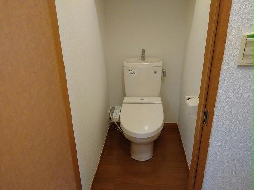 トイレ　温水洗浄便座設置