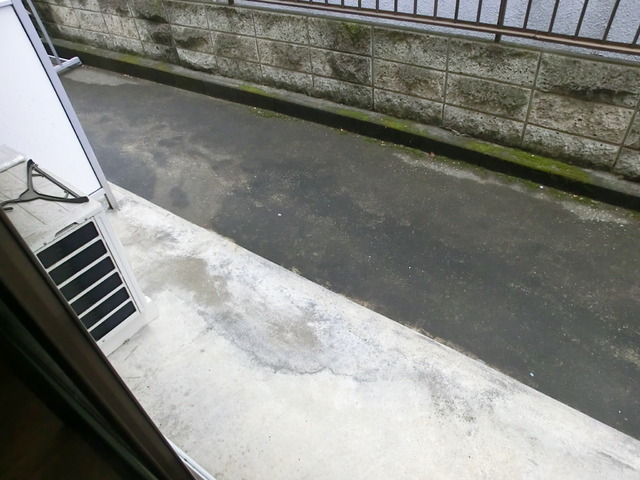 バルコニー　広いテラスです☆