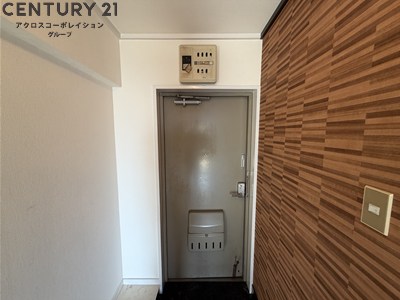 富士マンションの玄関写真