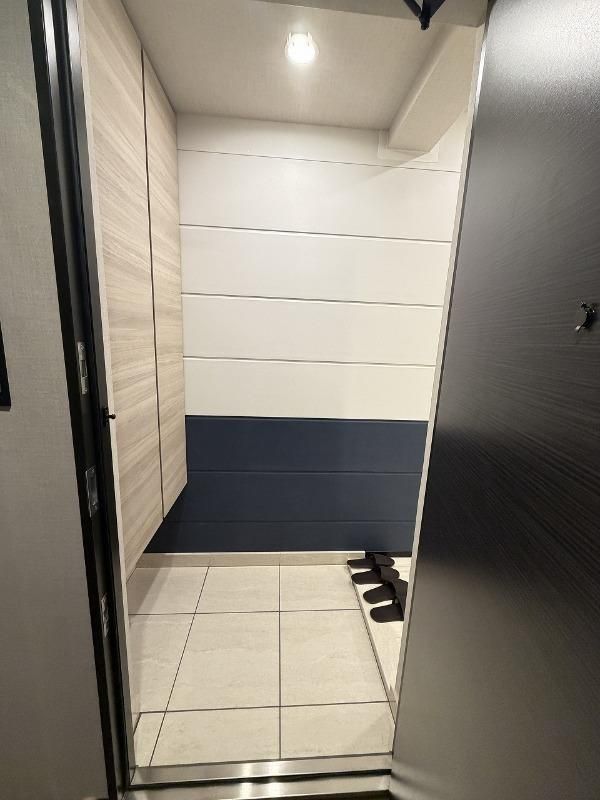 玄関　収納もある玄関です