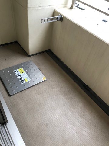 バルコニー　開放的で明るい空間を演出してくれるバルコニーです