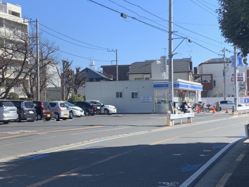 コンビニ　ローソン 古川町店（コンビニ）まで580m