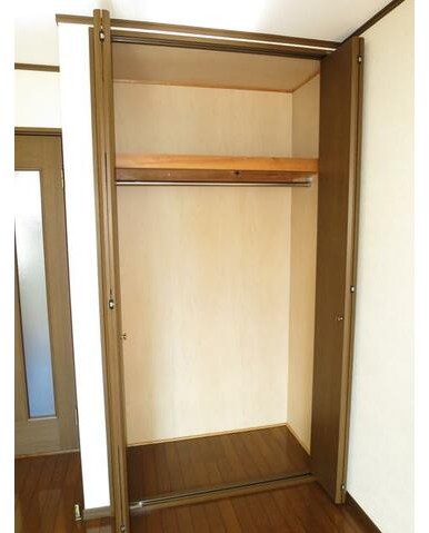 収納　お荷物の多い方でも安心のクローゼット付き♪