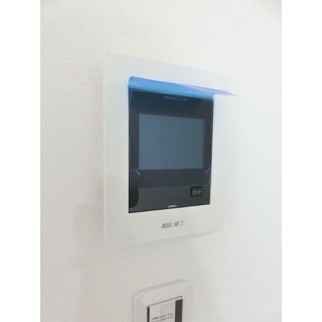セキュリティ　インターホンはモニター付きで安心です！