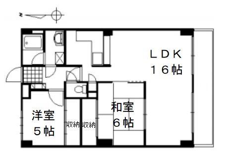 居室・リビング　LDK１６帖のお部屋