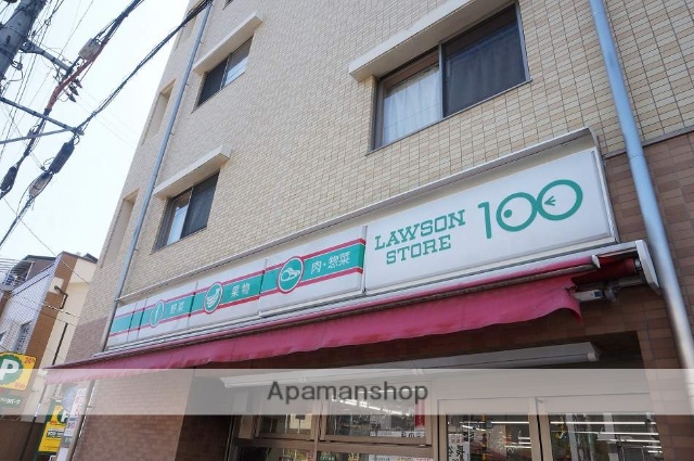 コンビニ　ローソンストア１００（コンビニ）まで421m