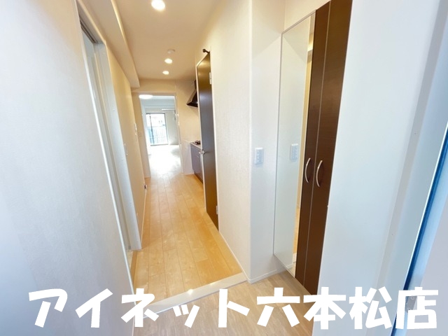 玄関　玄関からはこのようになっています。