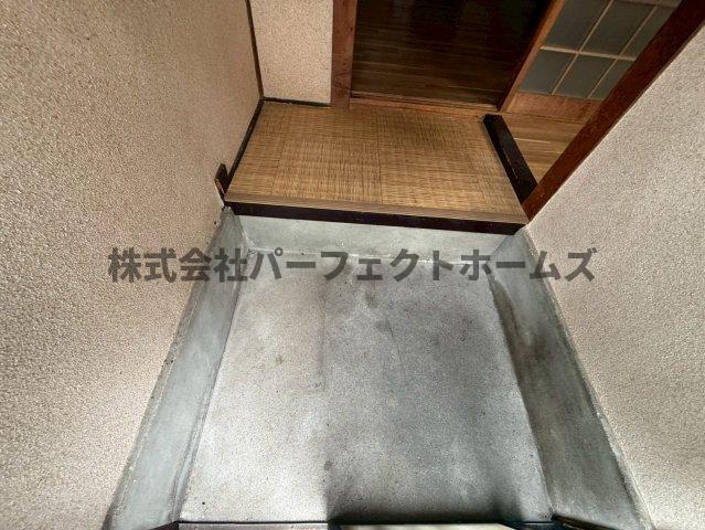 玄関　ゆったりとした玄関です