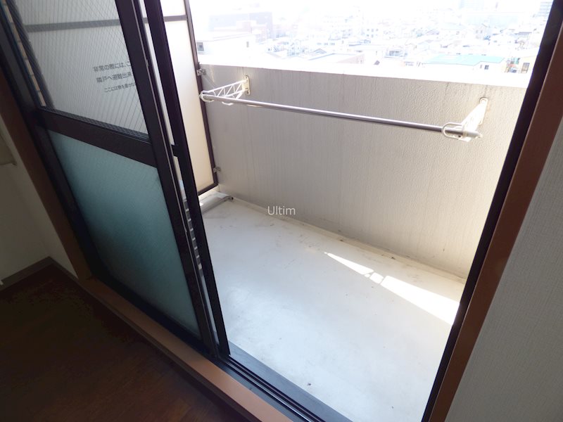 バルコニー　違うお部屋の写真です