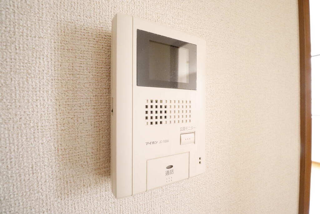 セキュリティ　安心のモニター付きインターホンです♪