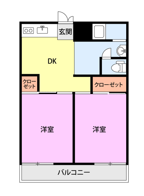 ミナミハイツ_間取り_0