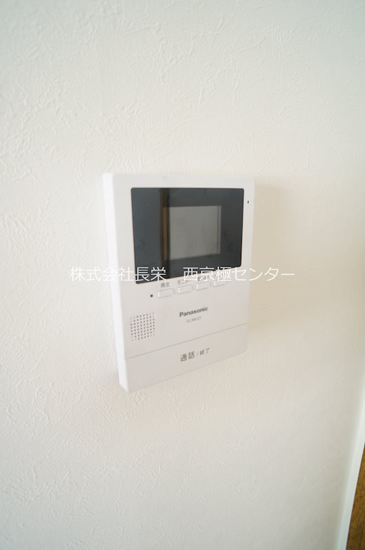 セキュリティ　安心のモニター付インターホン