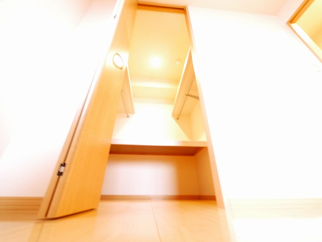 収納　収納のためのスペースです