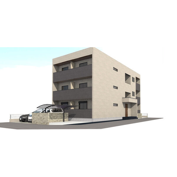 建物外観　オートロック付きで安心です♪