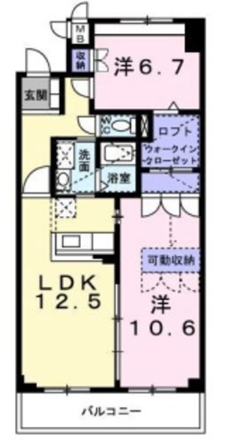 コミュノーテ 半右衛門の間取り写真