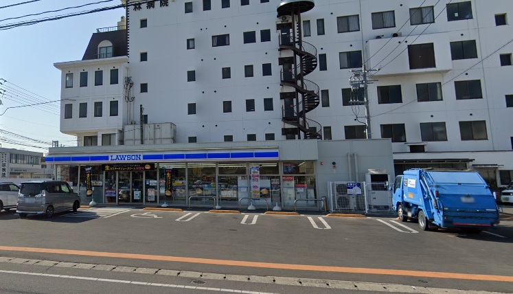 コンビニ　ローソン 岡山西大寺中野店（コンビニ）まで438m