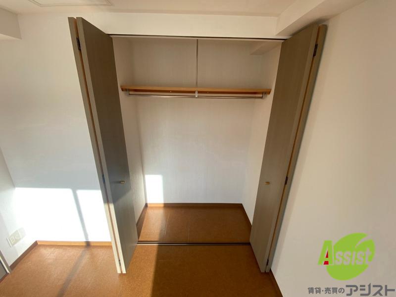 収納　収納もバッチリあるのでお部屋が片付きますよ！