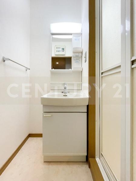 洗面設備　※他のお部屋の写真です。
