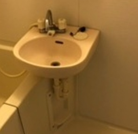 洗面設備　※別部屋の参考写真です。