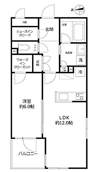Cielo Azulの間取り写真