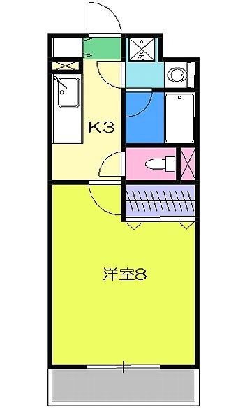 ドミールの間取り写真