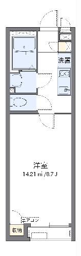 クレイノヴァンベ-ルの間取り写真