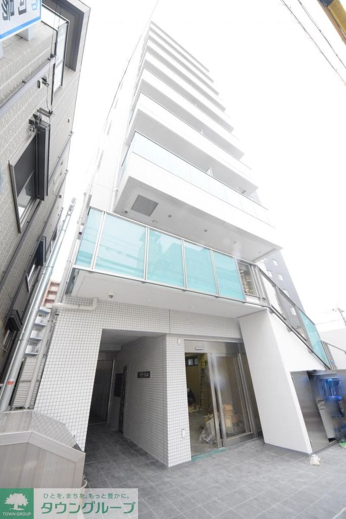 建物外観　建築中
