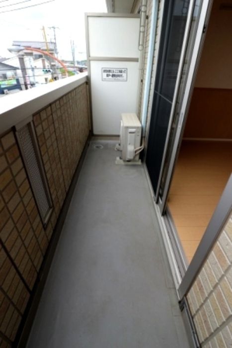 バルコニー　広々としたバルコニーです
