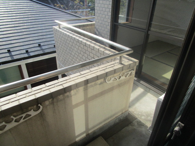 バルコニー　別号室の参考写真になります。