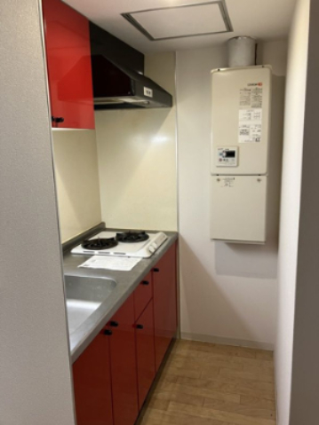 東急東横線 学芸大学駅 徒歩4分 4階建 築20年のキッチン写真