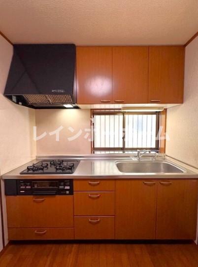 ペットと暮らすふじみ野戸建てのキッチン写真